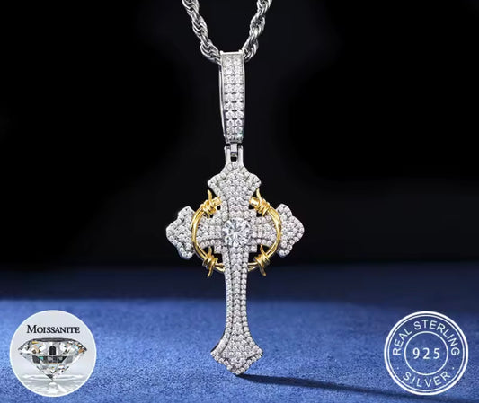 Thorns Cross Pendant