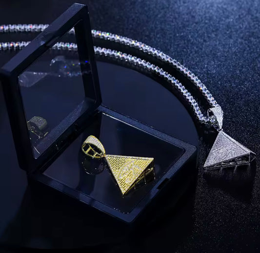 Egyptian Pyramid Eye Of Horus Pendant