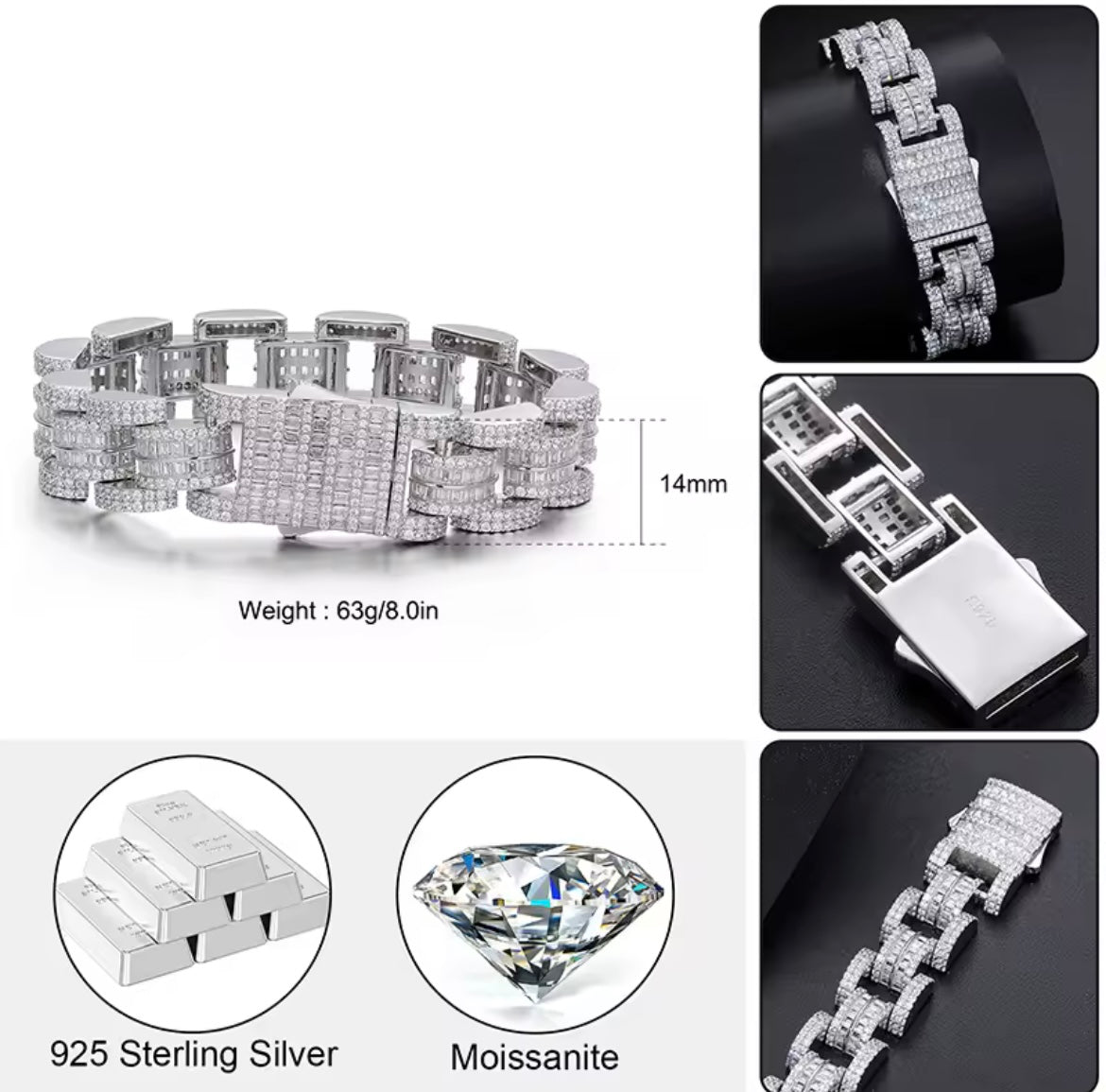 14MM Width Chain/Bracelet