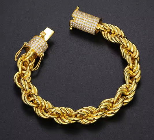Classic Twisted Rope Chain/Bracelet