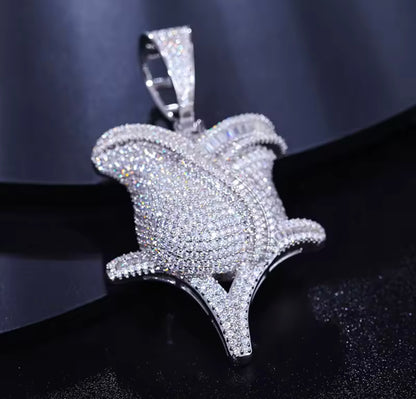 Rose Flower Pendant