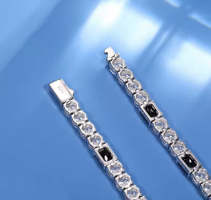 6.0MM Black CZ Tennis Chain/Bracelet