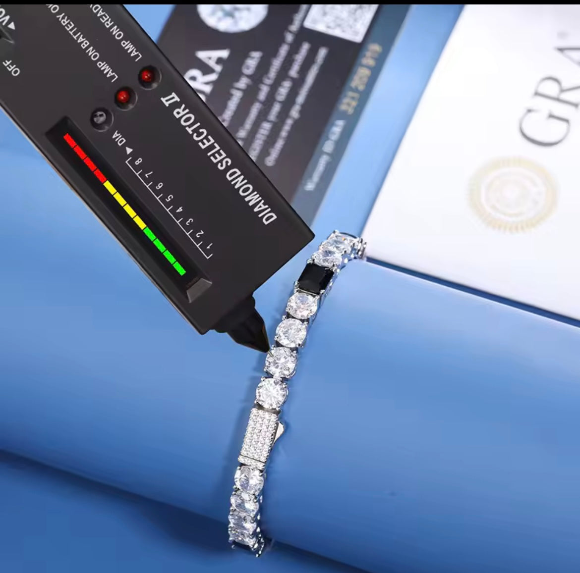 6.0MM Black CZ Tennis Chain/Bracelet