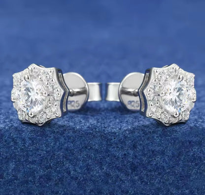 Eight-Pointed Star Earrings