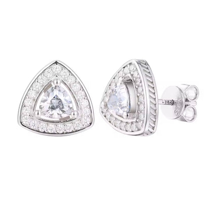 Triangle Stud Earrings
