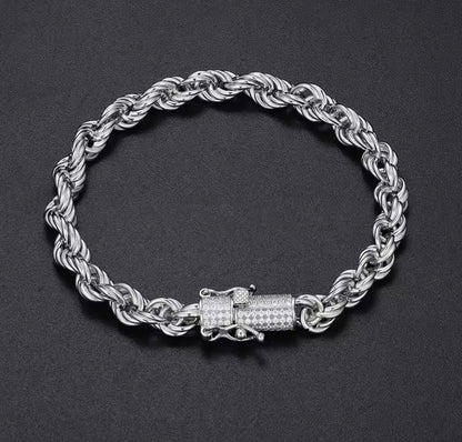 Classic Twisted Rope Chain/Bracelet