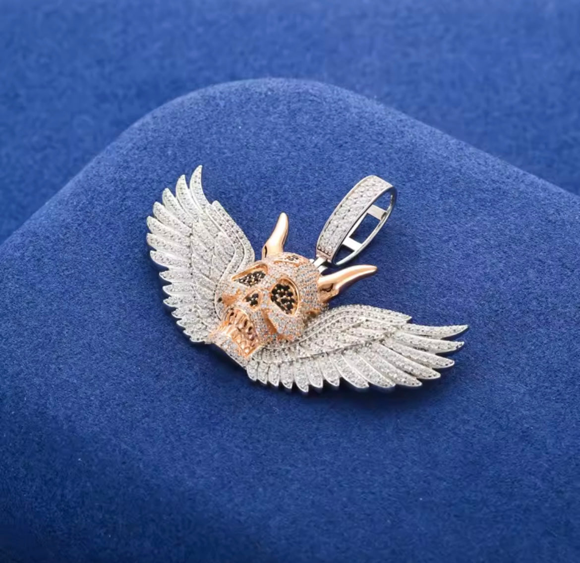 Skull Wing Pendant