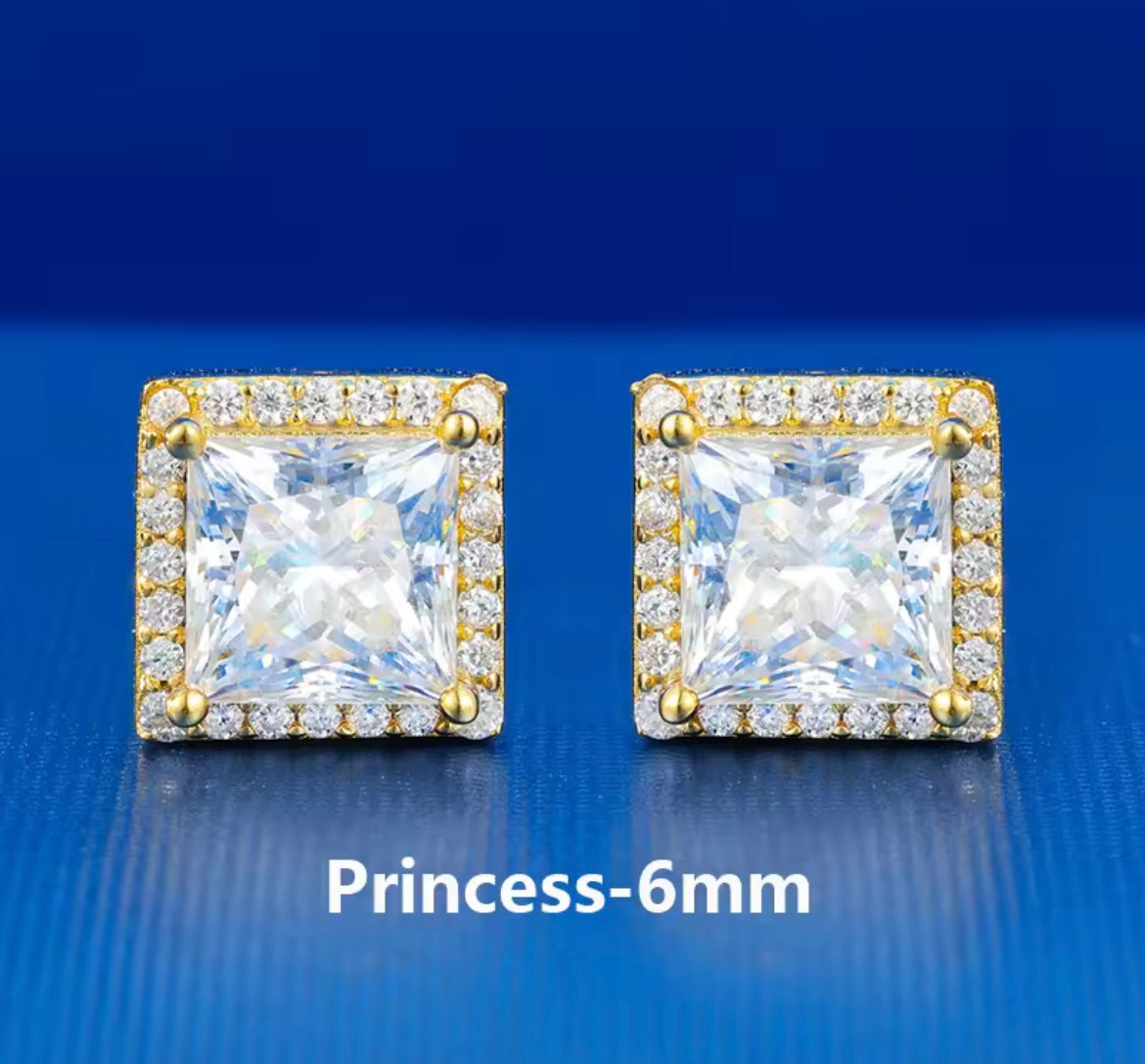 Halo Stud Earrings
