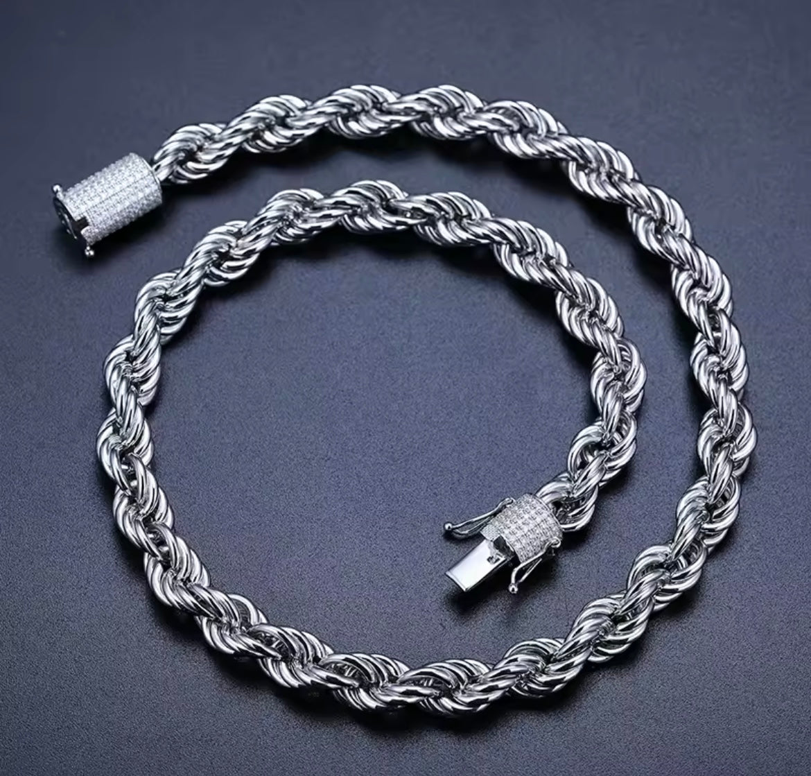 Classic Twisted Rope Chain/Bracelet