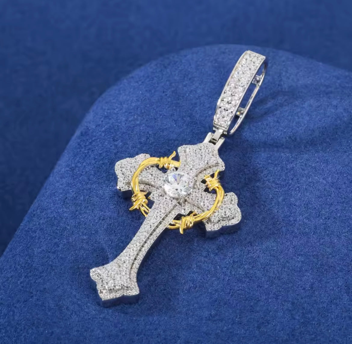 Thorns Cross Pendant