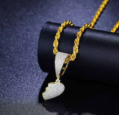 Half Broken Heart Pendant