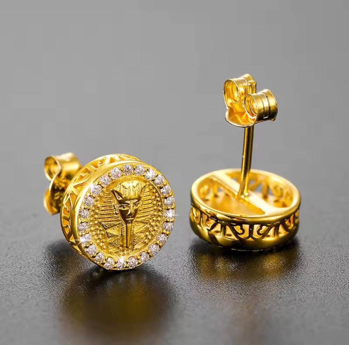 Pharaoh Stud Earrings