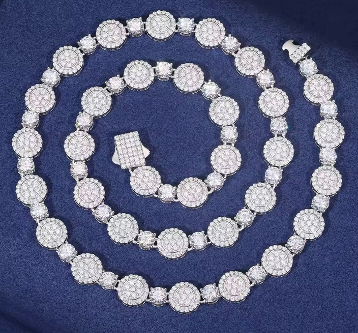 Round Tennis Chain/Bracelet