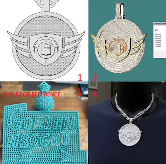 Custom Make Your Own Pendant