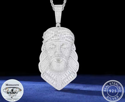 Religious Jesus Head Pendant