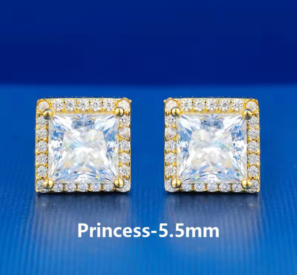 Halo Stud Earrings