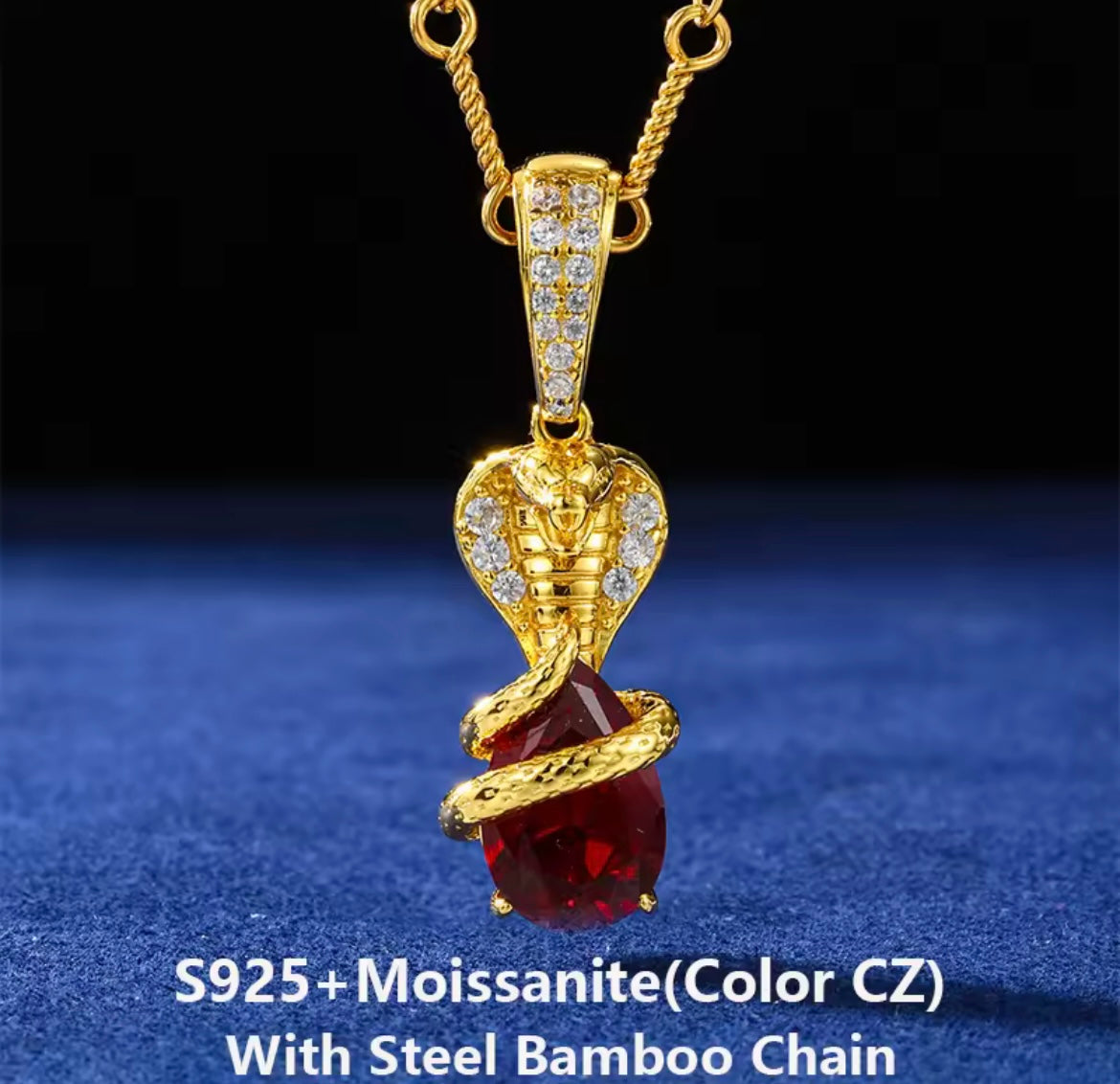 Cobra Snake Pendant