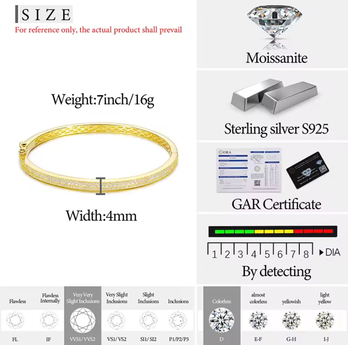 4MM Cuff Thin Bangle