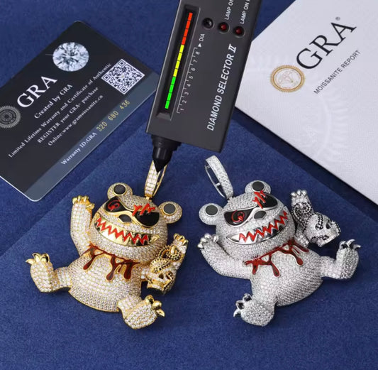 Wizard Bear Pendant