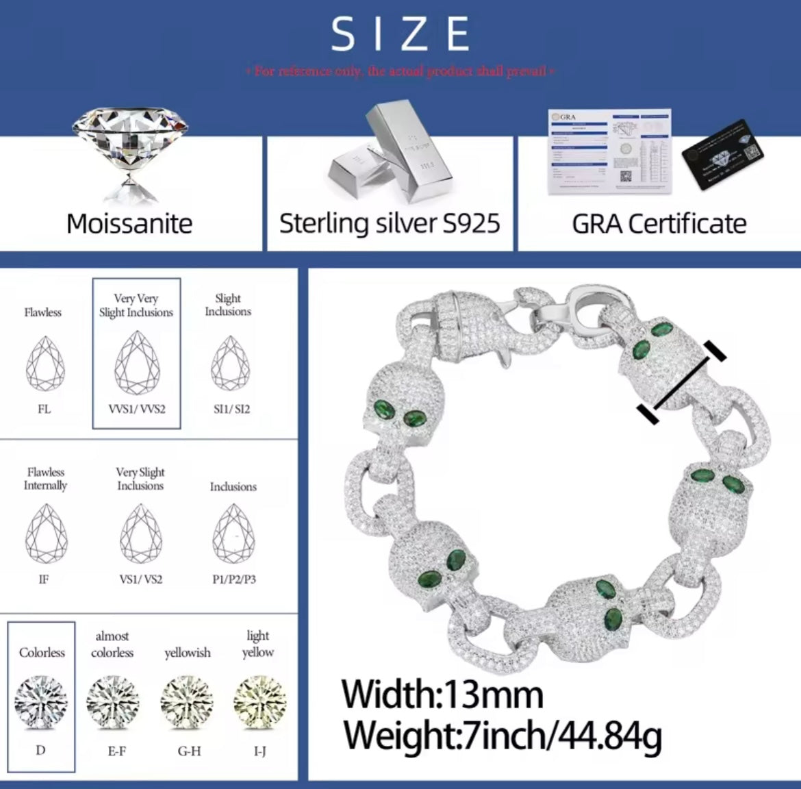 Skull Bracelet