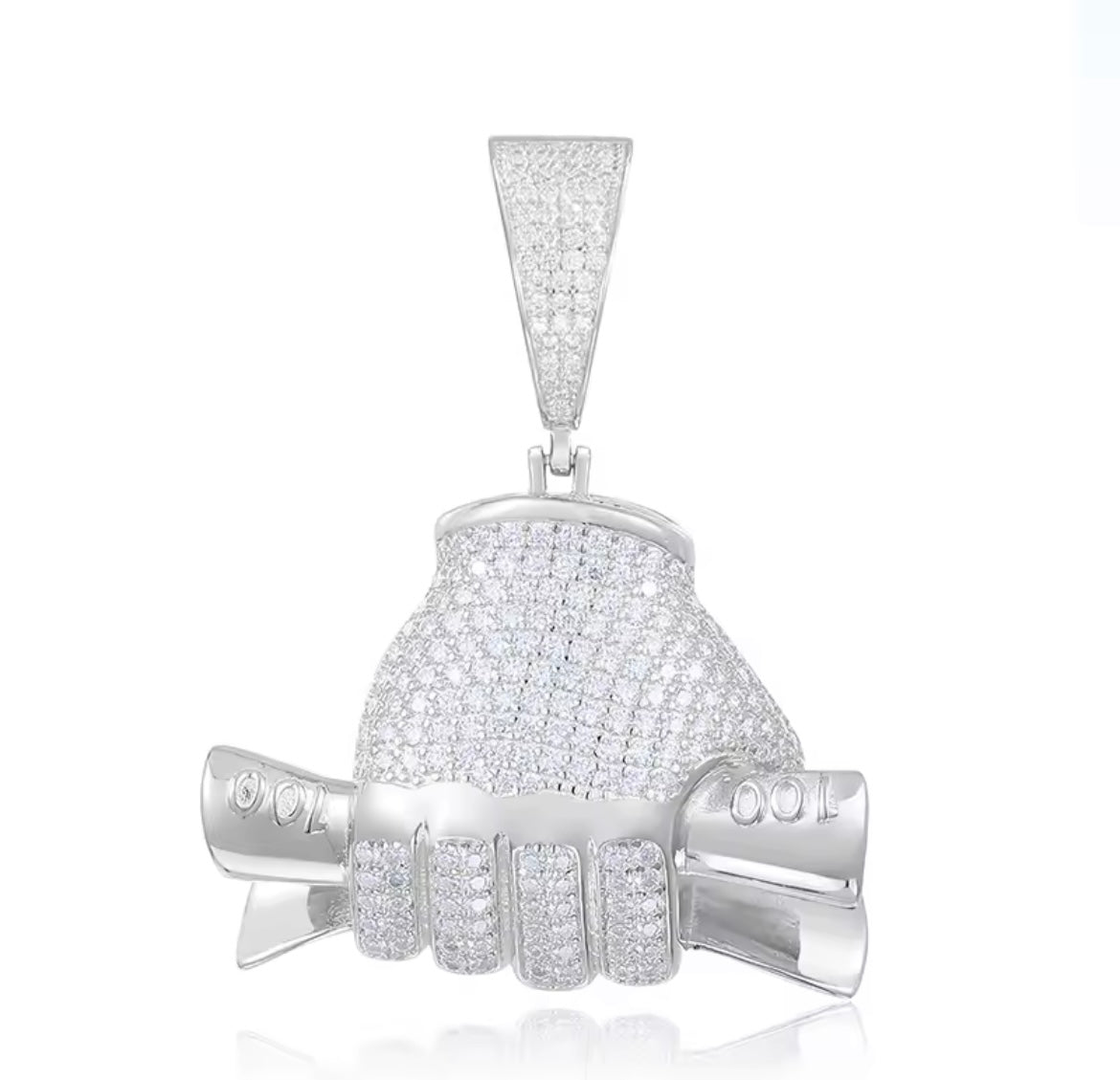 Fisted Dollar Pendant