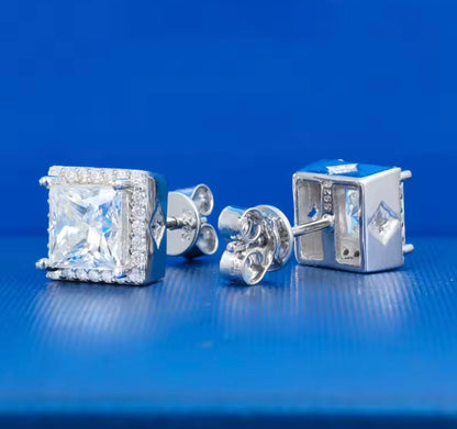 Halo Stud Earrings