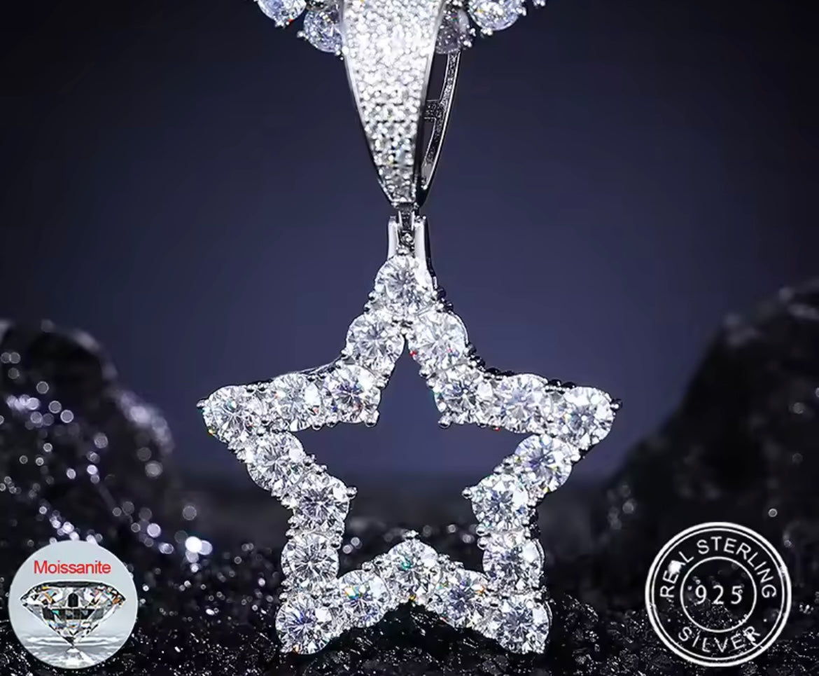 Hollow Star Pendant