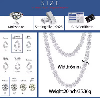 Choker Tennis Chain/Bracelet