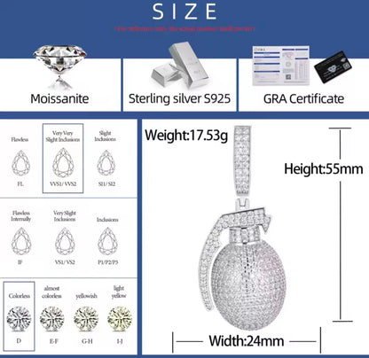 Grenade Pendant