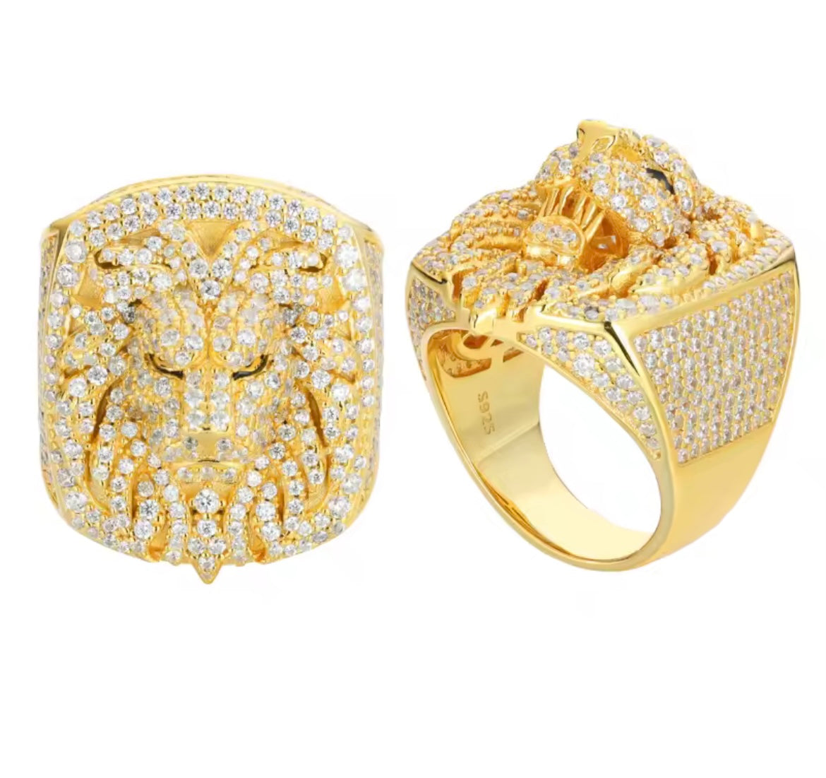 Lion King Head Ring