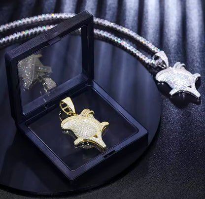 Rose Flower Pendant