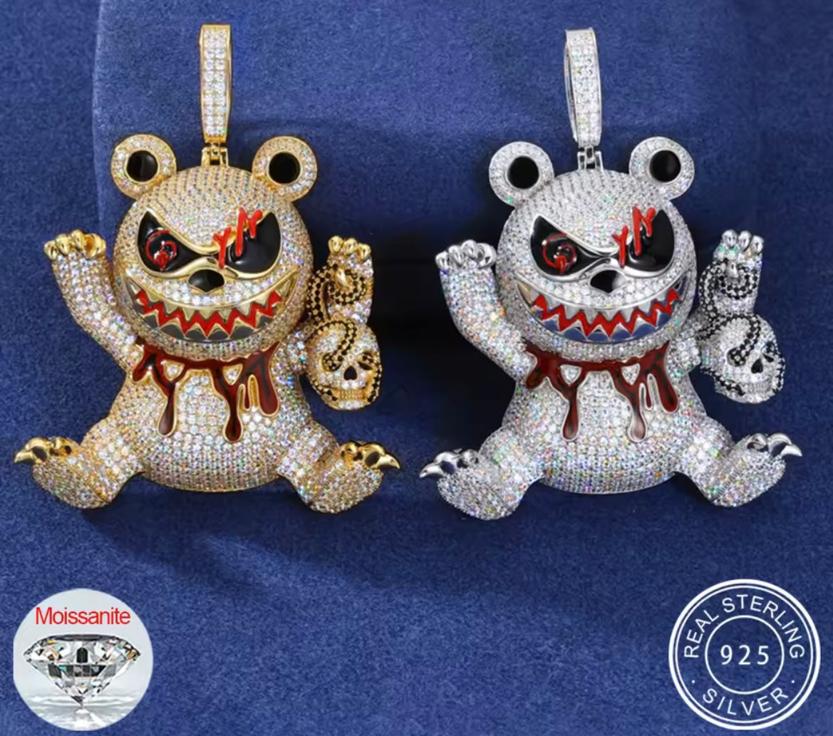Wizard Bear Pendant