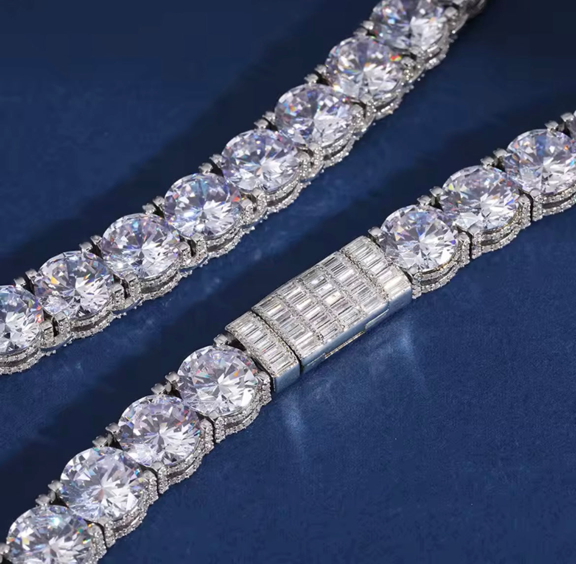 10MM Luxury Tennis Chain/Bracelet