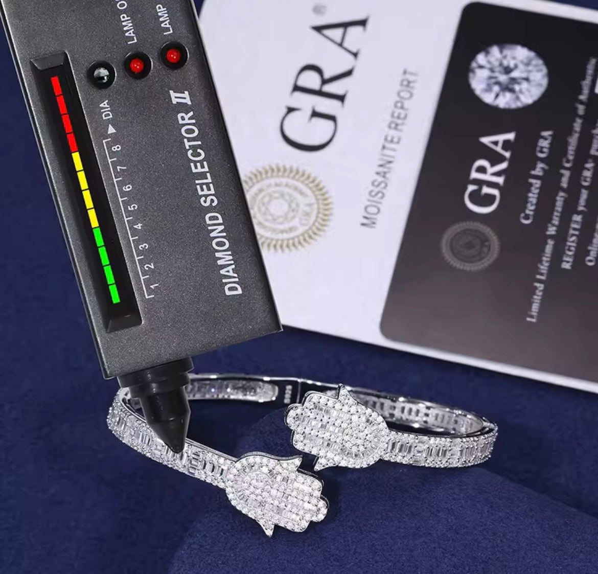 Hamsa Hand Bangle