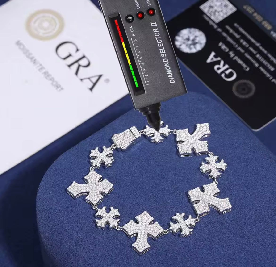 Maltese Cross Bracelet