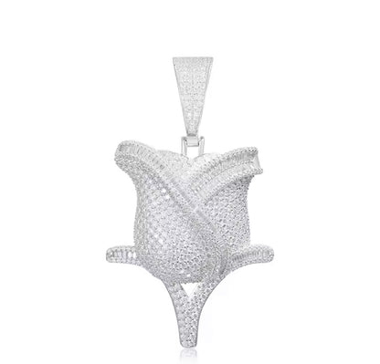 Rose Flower Pendant