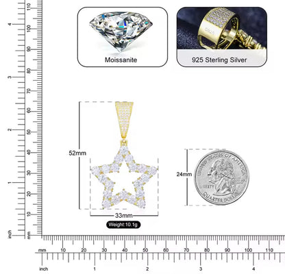 Hollow Star Pendant