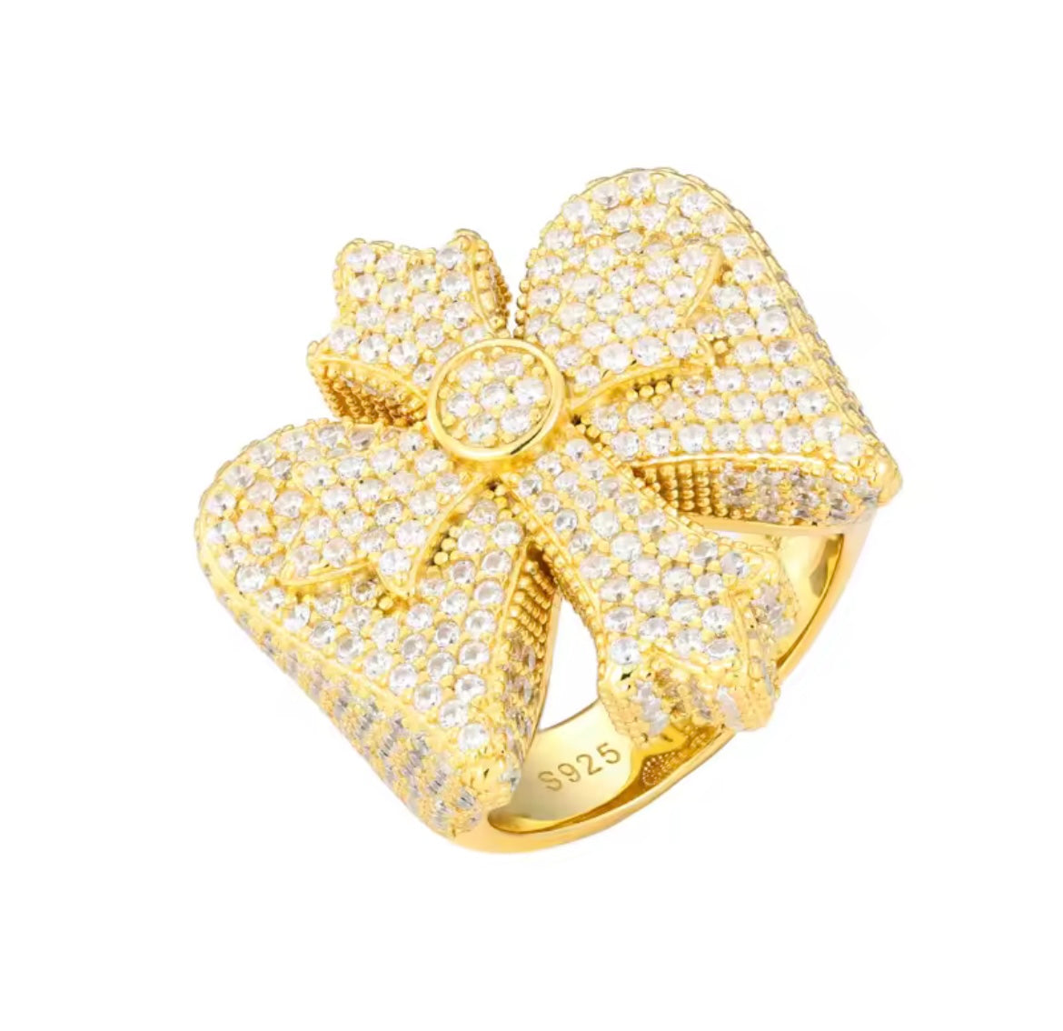 Cross Winged Ring