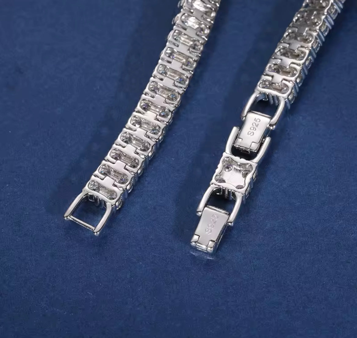 2 Rows 6MM Width Tennis Bracelet