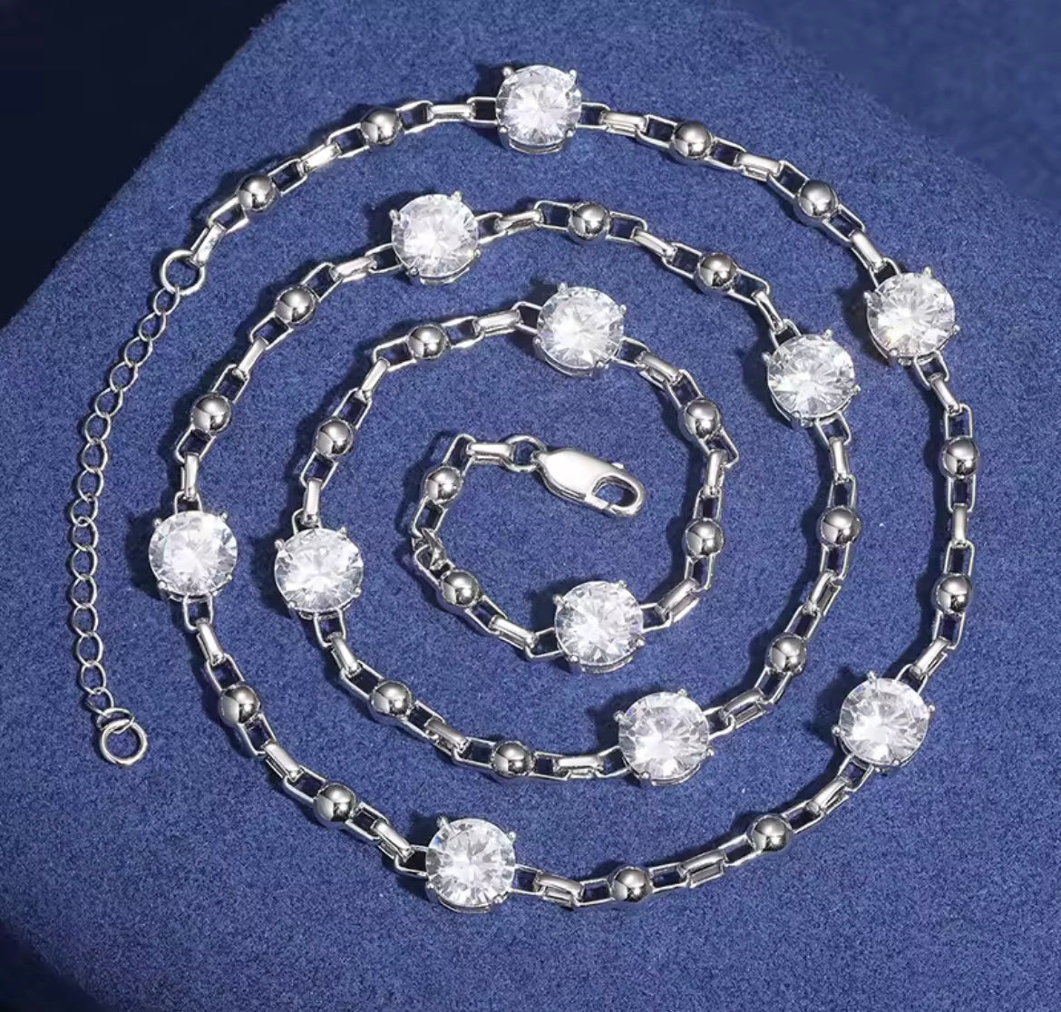 Light Luxury Inlaid Chain/Bracelet