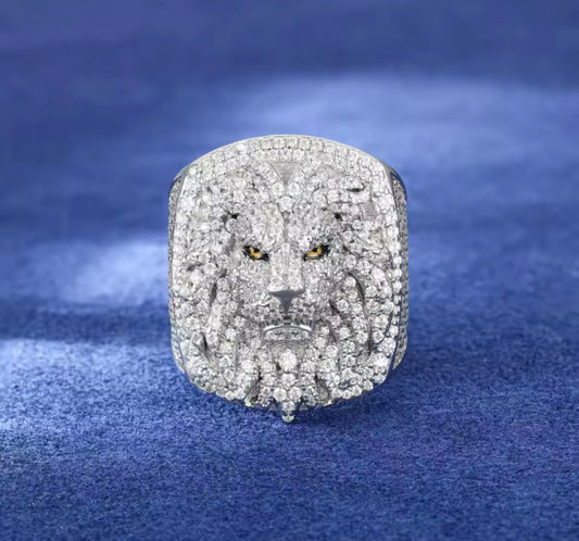 Lion King Head Ring