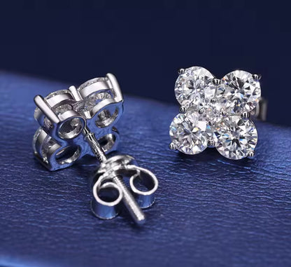 2.48CTW Stud Earrings