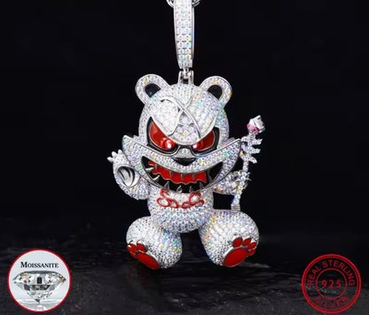 Wizard Violent Bear Pendant