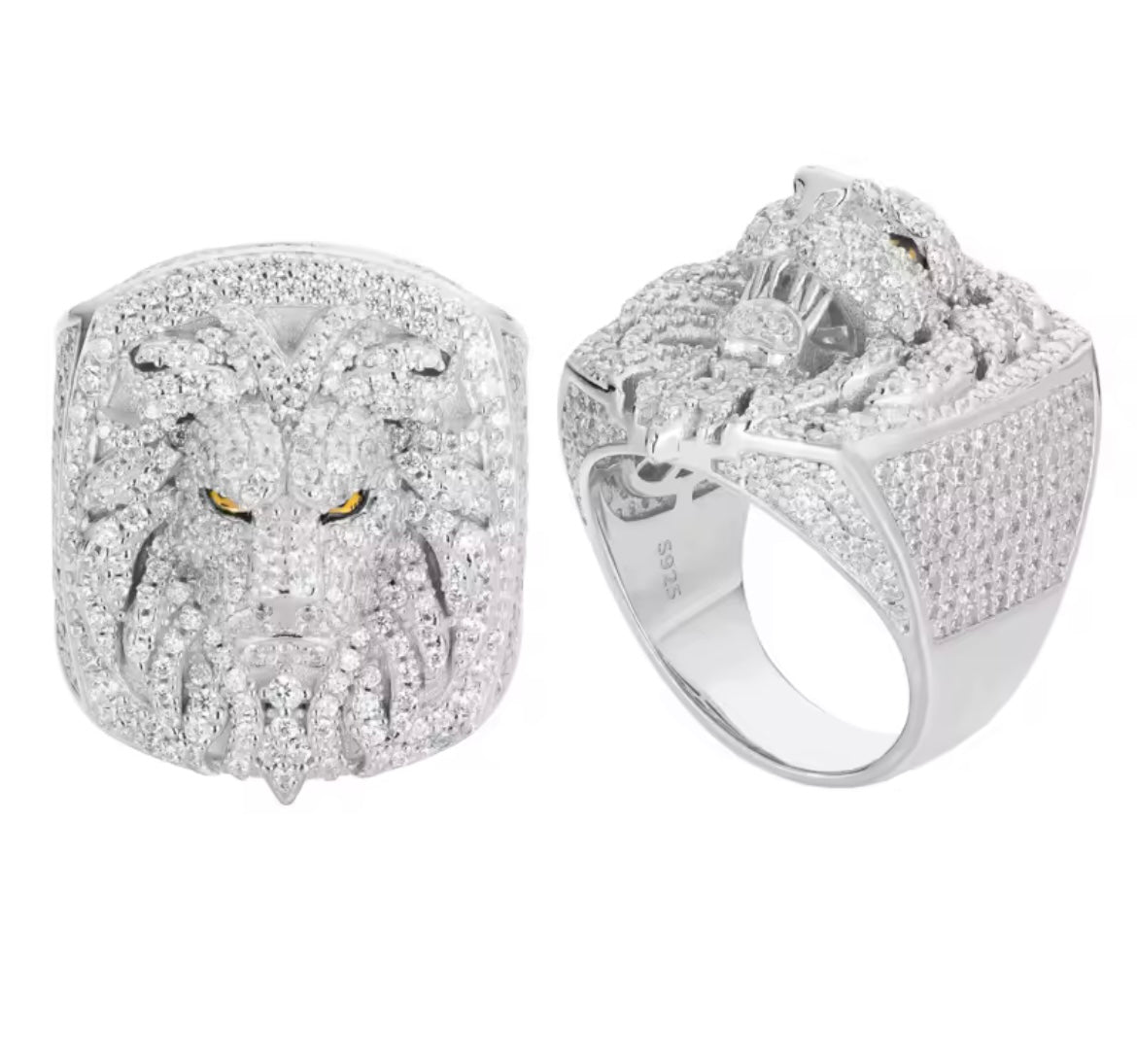 Lion King Head Ring