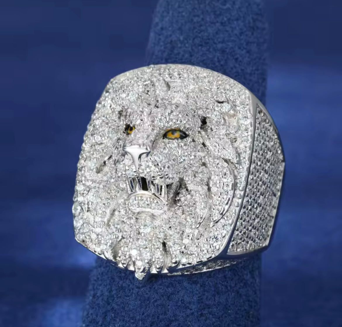 Lion King Head Ring