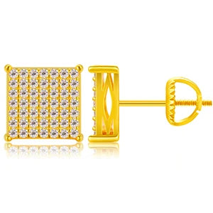 Square Stud Earrings