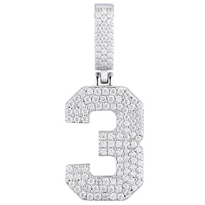 Lucky Number 0-9 Pendant