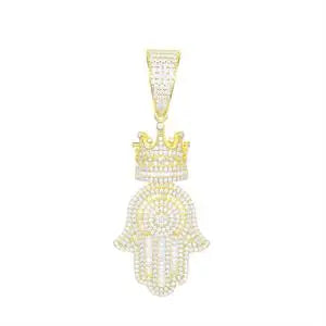 Hand Crown Pendant