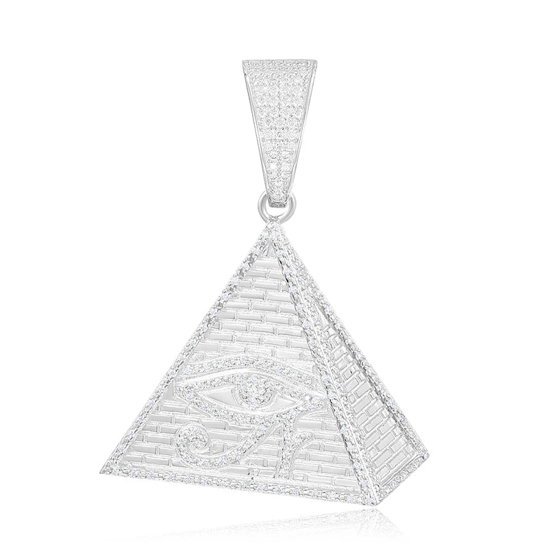 Egyptian Pyramid Eye Of Horus Pendant