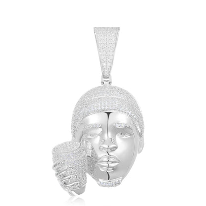 Double Cupped Head Pendant
